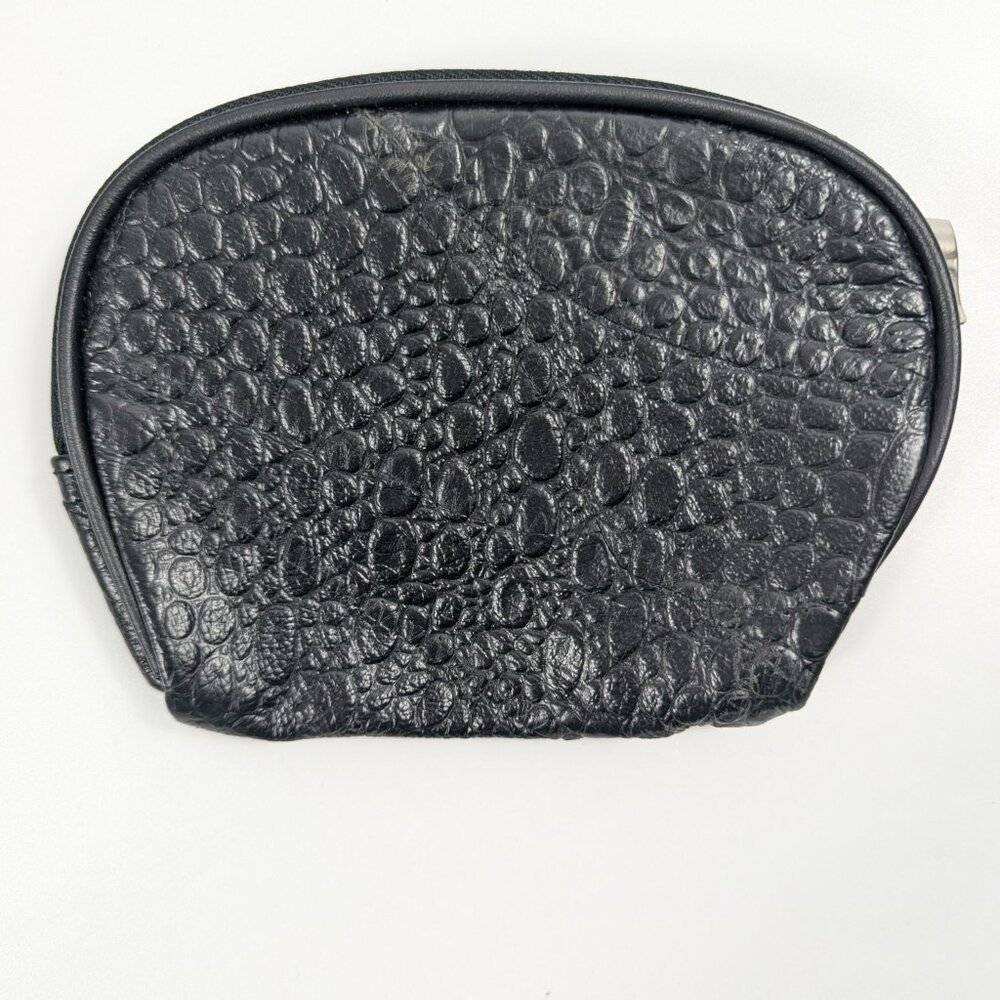 80% Patchwork Black Leather Double Strap Handbag … - image 4